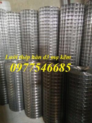 Sản xuất lưới thép hàn mạ kẽm làm giàn lan,lưới mạ kẽm ô vuông