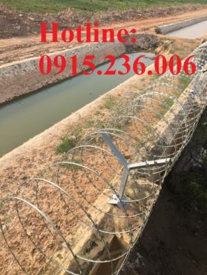 Dây thép gai hình dao vòng 60 giá rẻ tại Hà Nội
