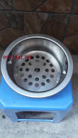 Bát đựng than chất liệu inox cho bếp nướng âm bàn