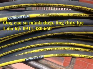 Ống cao su mành thép, ống thủy lực 1 lớp, 2 lớp, 4 lớp mành thép