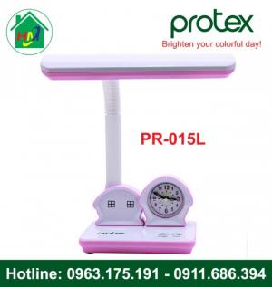 Đèn Học Để Bàn Hình Ngôi Nhà Có Đồng Hồ Protex PR-015L
