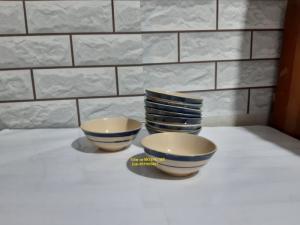 Chén xưa viền xanh lớn 10 cái
