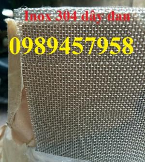Gia công lưới inox đan, lưới inox hàn 304, 201 và 316 dây 1ly, 2ly, 3ly