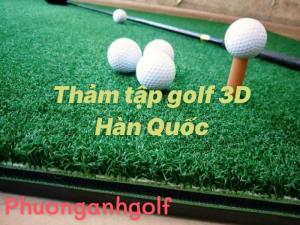 Thảm tập golf 3D Hàn Quốc