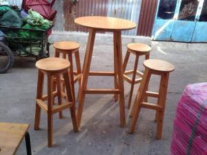 Ghế bar gỗ đẹp giá rẻ