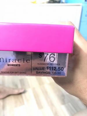 Set nước hoa lancome miracle
