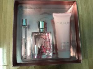 Set nước hoa lancome miracle