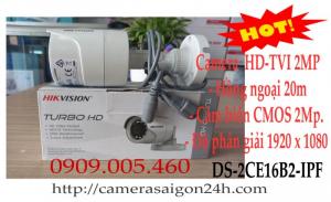 Camera quan sát thân hikvision 2.0megapixel