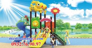 Cầu trượt liên hoàn cho khu vui chơi
