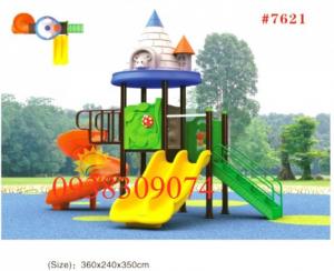 Chuyên cầu trượt liên hoàn ngoài trời cho trường mầm non, công viên, sân chơi