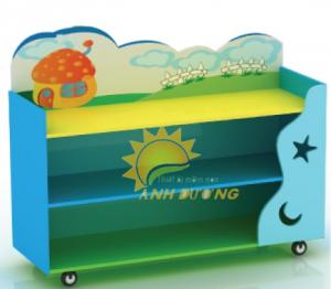 Chuyên cung cấp kệ gỗ trẻ em cho trường lớp mầm non, gia đình giá TỐT