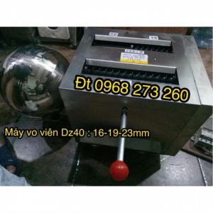 Máy vo viên thuốc đông y DZ40 cỡ 3G 16mm