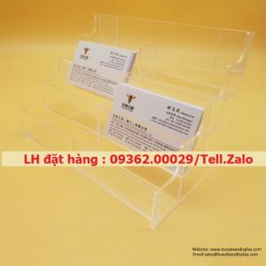Kệ mica đựng name card, danh thiếp,card visit để bàn