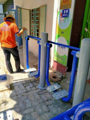 Dụng cụ tập thể dục ngoài trời an toàn chất lượng nhất trên toàn quốc