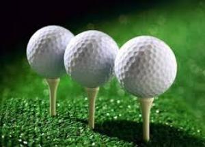 Bóng tập golf, banh tập golf 2 lớp nhập khẩu