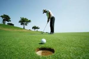 Bóng tập golf, banh tập golf 2 lớp nhập khẩu