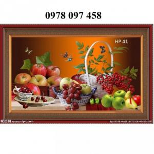 Tranh nội thất phòng ăn - tranh gạch men