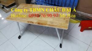 Bàn ghế ghỗ mầm non giá ưu đãi