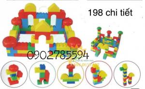 Bộ lắp ráp thông minh dành cho bé gồm nhiều chi tiết