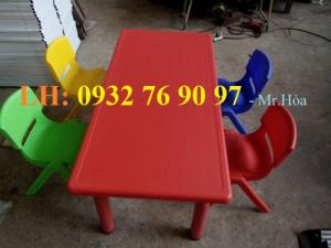 Bàn ghế mầm non, bàn ghế giá rẻ