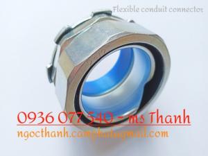 Đầu nối răng ngoài (Flexible conduit connector): dùng để nối ống ruột gà lõi thép bọc nhựa với tủ điện, hộp điện, máng cáp,....