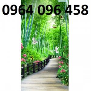 Tranh gạch men 3d tre trúc - 78VB
