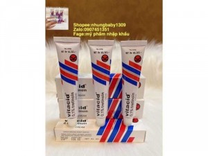 Vitacid tretinoin 0,1 % .0,05% .0,025% trị mụn chỗng lão hoá da