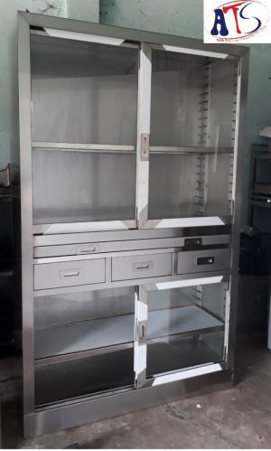 Tủ inox dụng cụ y tế