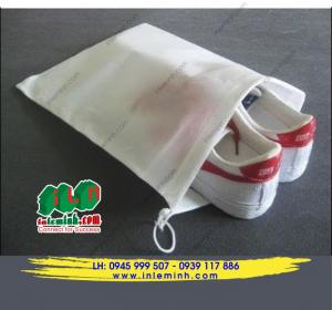 túi vải có dây rút đựng giầy