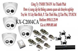 Bộ 4 KX-C2004Ca có ghi âm độ phân giải 2.MP