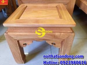 Bộ bàn ghế tần thuỷ hoàng tay hộp gỗ tự nhiên cao cấp