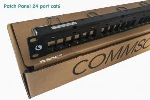 Thanh đấu nối mạng patch panel Commscope 24 port cat6 giá tốt
