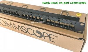 Thanh đấu nối mạng patch panel Commscope 24 port cat6 giá tốt