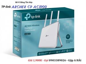 Router Gigabit Wi-Fi Băng tần kép AC1900 Archer C9 Hỗ trợ chuẩn 802.11AC là thế hệ tiếp theo của Router Wi-Fi