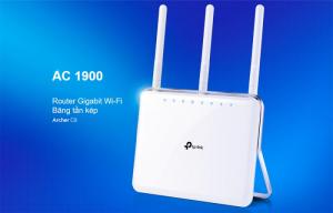 Router TP-link Archer C9 AC1900 phát Wi-Fi băng tần kép cực mạnh