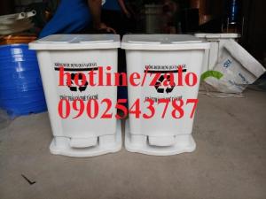 Thùng rác y tế 15 lít đạp chân ,thùng rác y tế 20 lít