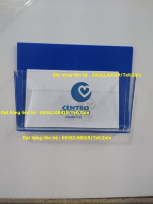 Kệ mica treo tường 1 ngăn checklist- kệ mica treo tường A4