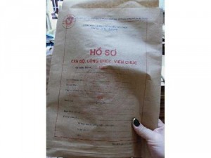 Hồ sơ cán bộ công chức, viên chức sỉ &lẻ