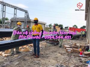 Quấn Bitum bọc ống Premcote UK ống pccc