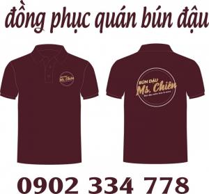 in áo thun quán ăn nhanh