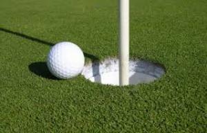 Bộ lỗ golf nhựa, cột cờ golf, lá cờ golf vải có trục nhựa