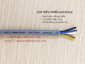 Phân phối cáp tín hiệu chống nhiễu, cáp điều khiển uy tín nhất thị trường