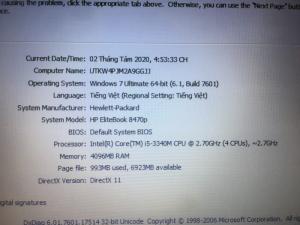 Laptop Hp i5 3340M mạnh dùng tốt