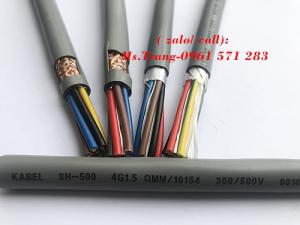 Cáp tín hiệu điều khiển 12 lõi, tiêu chuẩn Đức