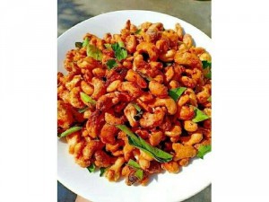 Điều rang tỏi ớt lá chanh