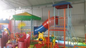 Nhà banh ngoài trời cho trường mầm non, công viên, sân chơi, TTTM