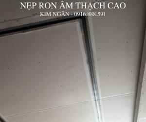 Nẹp ron âm thạch cao - Nẹp tạo khe trần - Nẹp chỉ âm trần