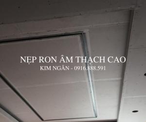 Nẹp ron âm thạch cao - Nẹp tạo khe trần - Nẹp chỉ âm trần