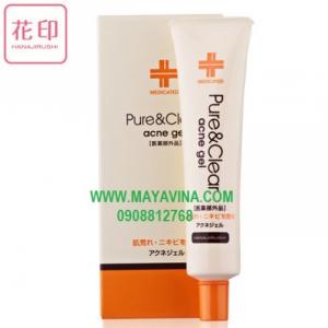 Kem -Trị Mụn Hanajirushi Acne Gel Pure & Clear 450K