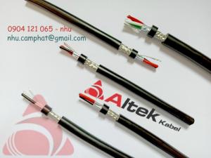Cáp RS485 Altek Kabel ( Vặn xoắn chống nhiễu lưới và phôi nhôm )
